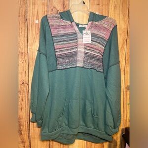 Willow & Grace Boutique Plus Size 3X NWT Hoodie
